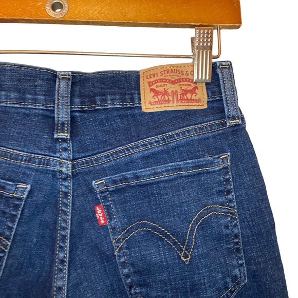 Levi's Mid Length Women Denim Shorts Women's Sz. W25 PC9-29964-0027 Summer - Picture 8 of 16